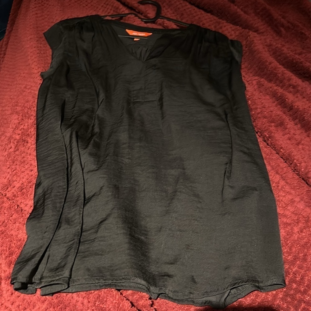 Joe fresh silky soft sleeveless blouse Sz  L